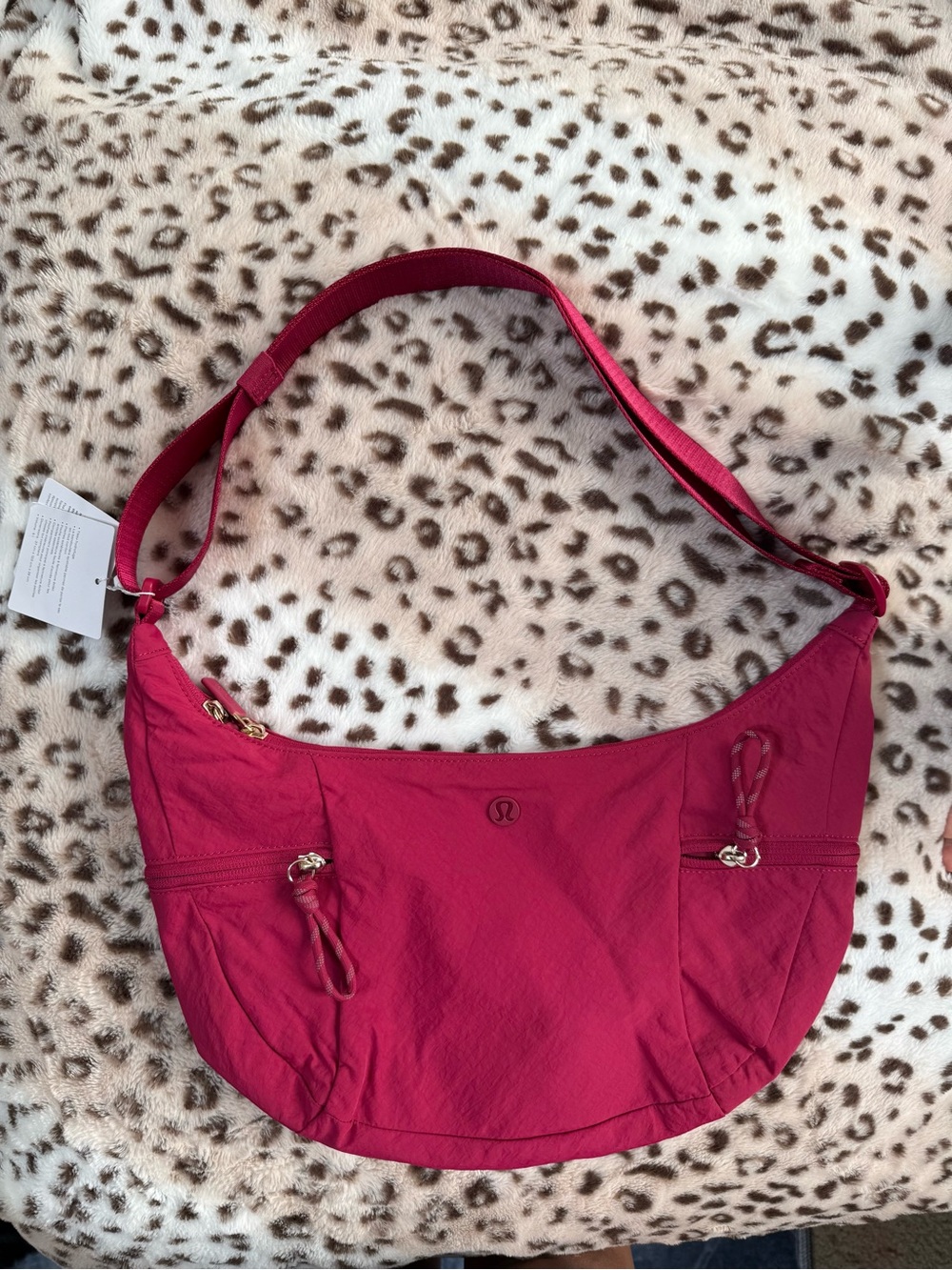lululemon athletica berry rumble Shoulder Bag - Lightweight Everyday Carry